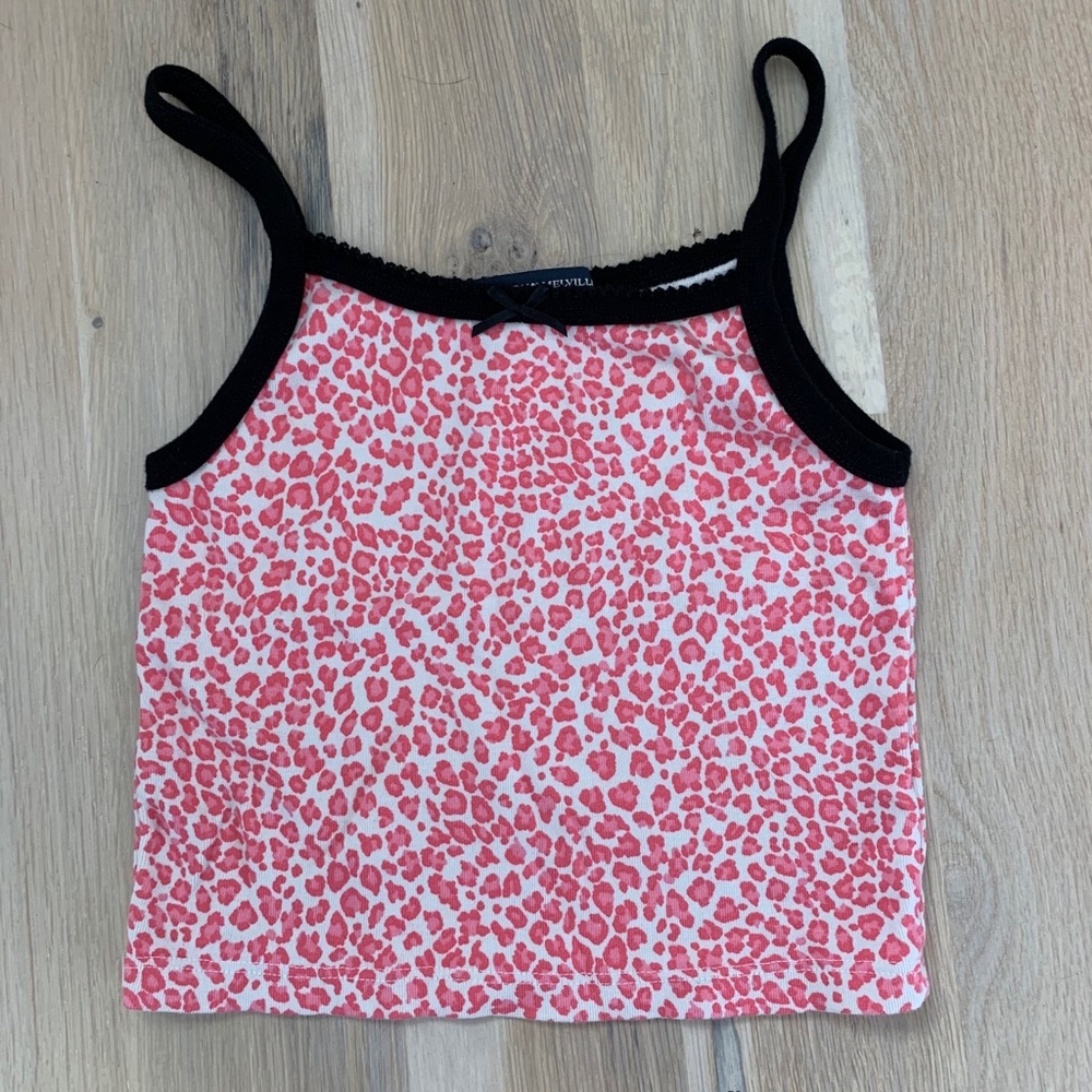 Brandy Melville cheetah print Bella tank